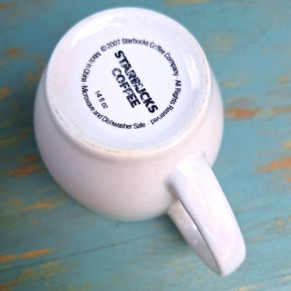 Starbucks Coffee Mug Mermaid Logo Siren Seattle Cup Collectible Classic 2007 - Picture 8 of 16